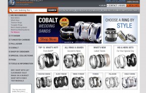 Titanium Jewelry eCommerce Website