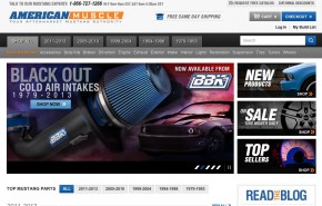 American Muscle eCommerce Website