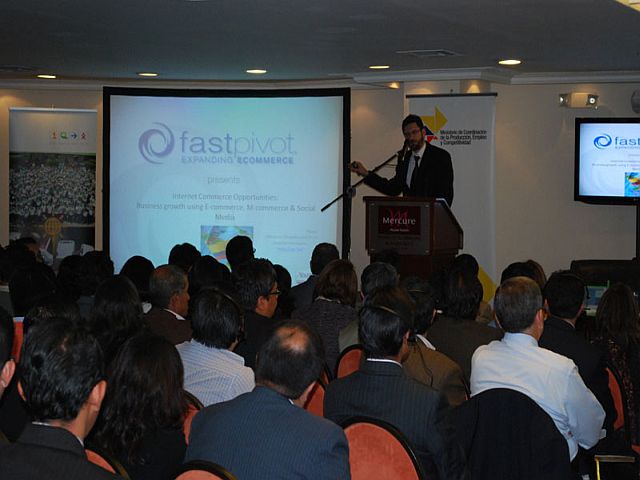 FastPivot's Jonathan Poston speaking at Government of Ecuador Innovation Technology Conference FastPivot's Jonathan Poston speaking at Government of Ecuador Innovation Technology Conference