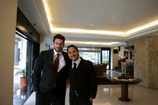 FastPivot's Jonathan Poston & Aldo Dager before the technology conference FastPivot's Jonathan Poston & Aldo Dager before the technology conference