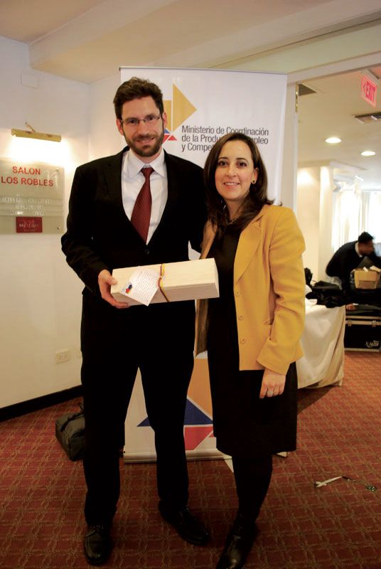 Post-conference with RoadMak's Soledad Larrea Post-conference with RoadMak's Soledad Larrea