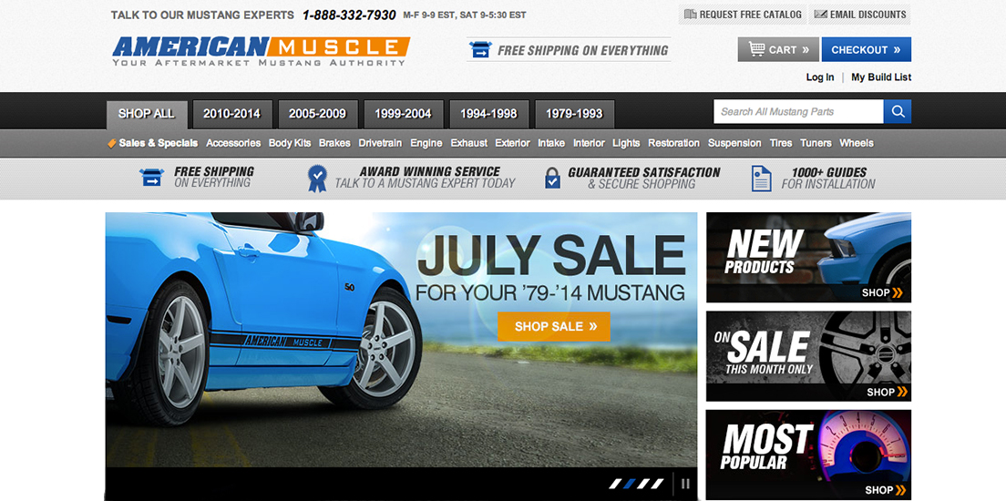American Muscle Homepage